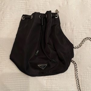 Prada bucket bag